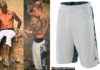 STYLE : Justin Bieber shirtless but with Jordan shorts