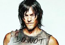 THE WALKING DEAD : Norman Reedus (Daryl) bitten
