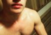 SEXY : Gregg Sulkin’s red lips