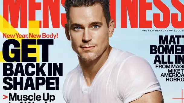 SEXY : Matt Bomer en une de Men’s Fitness