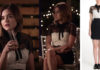 PRETTY LITTLE LIARS : Aria (Lucy Hale) in Sandro dress