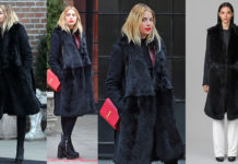 STYLE : Ashley Benson, pochette YSL sur manteau Kimora Lee Simmons