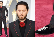 OSCARS 2016 : Jared Leto in Gucci