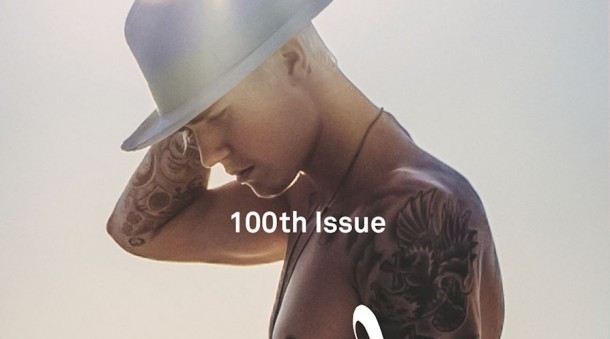 SEXY : Justin Bieber naked on Clash 100