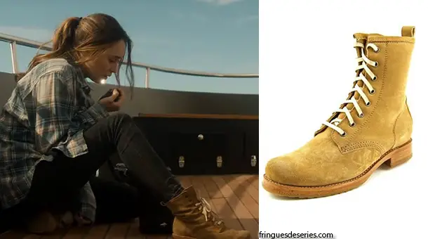 FEAR THE WALKING DEAD : Alicia with Frye boots in s2ep01