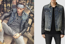 STYLE : Giovanni Bonamy in ALL SAINTS jacket