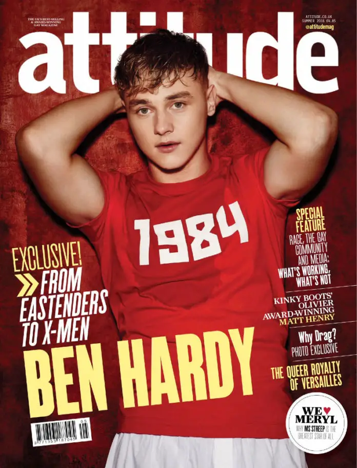 STYLE : Ben Hardy en une d’Attitude
