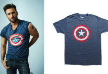 STYLE : Captain America t-shirts for Chris Evans