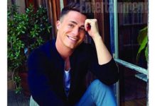 PEOPLE : ému, Colton Haynes remercie ses fans et cite Ben Loory