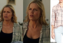 FEAR THE WALKING DEAD : Madison Clark (Kim Dickens) wearing a plaid shirt in s2ep7