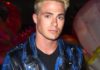 STYLE : Colton Haynes in Moschino biker jacket