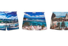 STYLE : Shorts de bain imprimé photo