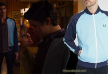 SCREAM : Jake Fitzgerald (Tom Maden) wearing Fred Perry jacket in s2ep1
