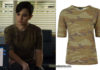 SCREAM : Audrey (Bex Taylor-Klaus) with a camo tee in s2ep11