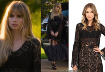 SCREAM : Brooke (Carlson Young) with a For Love & lemons crop top in s2ep11