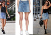 STYLE : Kendall Jenner and Bella Hadid with the same RE/DONE denim skirt