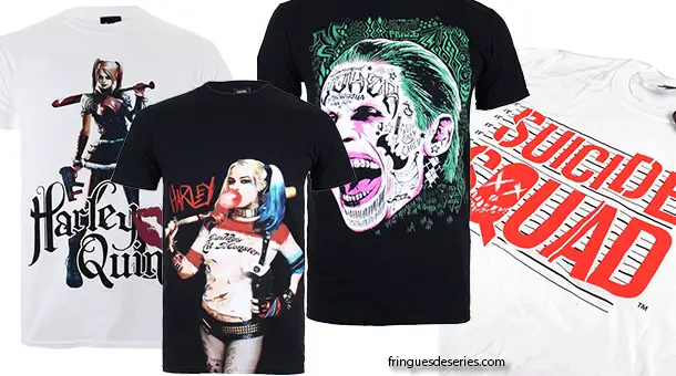 PROMO : t-shirts Suicide Squad et autres de l’Univers DC à 15 €
