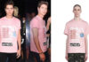 STYLE : Will Peltz with a Collaged Artwork T-Shirt by Alexander Wang