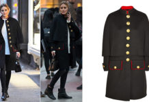 STYLE : a military cape for the autumn like Olivia Palermo