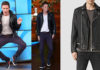 STYLE : Eddie Redmayne plays heads up with an ALL SAINTS jacket