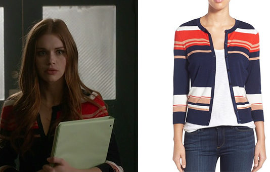 TEEN WOLF : Lydia wears a nice cardigan in s6ep1