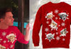 CHRISTMAS 2016 : Colton Haynes and the cat snowflakes