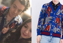 CHRISTMAS 2016 : Harry Styles in Gucci