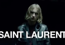 SAINT-LAURENT : Lukas Ionesco et Collier Schorr donnent un avant-goût de la collection hiver 2017