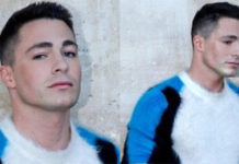 PARIS FASHION WEEK : Colton Haynes chez Louis Vuitton