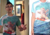 LIV AND MADDIE : Joey with a surfing cat print t-shirt in s4ep10