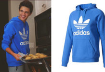 STYLE : Brent Rivera made cookies in Adidas Originals sweatshirt