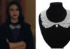 RIVERDALE : Veronica’s Pearls Collar Necklace in s1ep04
