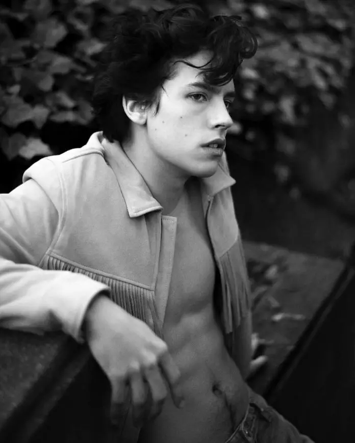SEXY : Cole Sprouse, open shirt for Hero mag