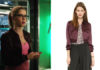 ARROW : Felicity with a nice cropped bomber jacket in s5ep16