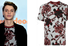 KIDS CHOICE AWARDS 2017 : Jace Norman with a McQ Alexander Mc Queen tee
