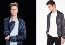 STYLE : Jace Norman in a camo jacket