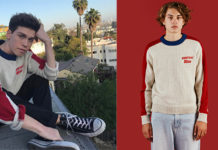 STYLE : Aidan Alexander with a very nice UNIF sweater