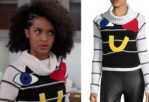 BLACK-ISH : Zoey with a turtleneck sweater in s3ep20