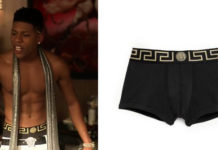 EMPIRE : Hakeem in Versace briefs in s3ep12