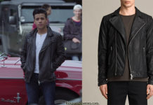 13 reasons why : Tony’s biker jacket