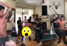 SEXY : Tyler Posey, armpits and bottom waxed in a radio show