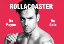 SEXY : Shirtless Liam Payne covering Rollacoaster magazine
