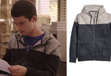 13 REASONS WHY : Clay Jensen with an H&M hoodie in S1ep3