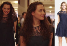 13 Reasons why : Hannah baker with a BB Dakota flare dress in s1ep11