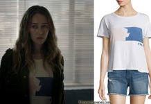 FEAR THE WALKING DEAD : Alicia Clark with a Current/Elliott tee in season 3