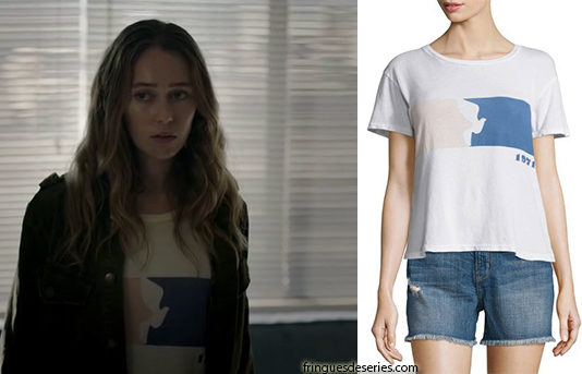 FEAR THE WALKING DEAD : Alicia Clark with a Current/Elliott tee in season 3