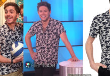 STYLE : Panayotis Pascot emprunte la chemise de Niall Horan