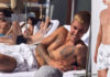 STYLE : Justin Bieber in Boy london swimshorts