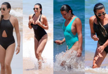 STYLE : Lea Michele’s swimsuits