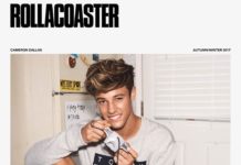 STYLE : Cameron Dallas covers the Rollacoaster mag